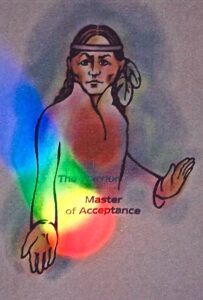 TACO warrior with rainbow